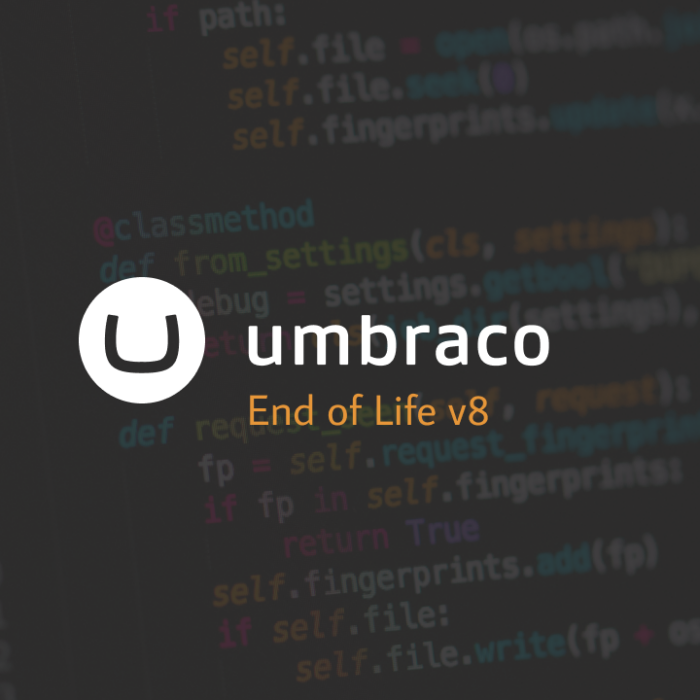 Umbraco 8 End of Life: What next?